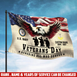 US Navy, By Sea, Air and Land - Flying Flag 3×5 Feet(90×150 Cm)