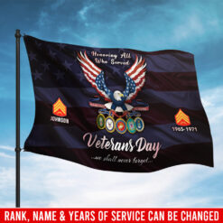 US Marine Corps, Thank a Veteran - Flying Flag 5×8 Feet(152×244 Cm)