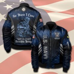 US Navy, Always Remember, Never Forget - Bomber Jacket