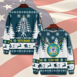 US Coast Guard, American By Birth, Veteran By Choice - Sweatshirt