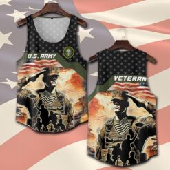 US Army, W 4 Army Chief Warrant Officer 4 - Tank-Top