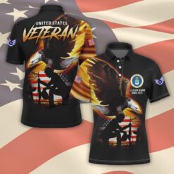 US Air Force , Proud Veteran - Polo Shirt