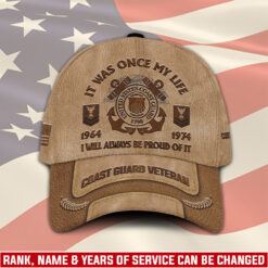 US Coast Guard, E 5 Gold - Classic Cap