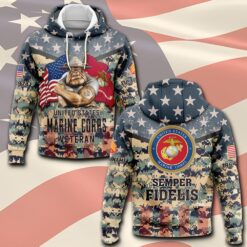 US Marine Corps, E 5 Marines Sergeant - Hoodie