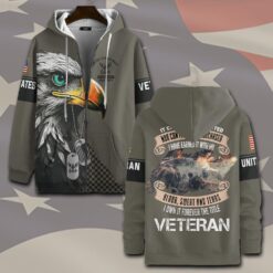 US Navy, E 5 Gold - Zip Hoodie