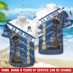 US Air Force , Honoring All Who Served - Hawaii Shirt
