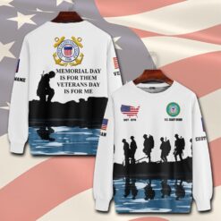 US Coast Guard, Land Of The Free, Because Of The Brave - Sweatshirt