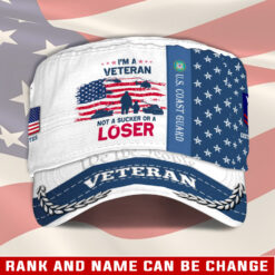 US Coast Guard, E 7 Gold - Military Cap