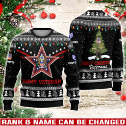 US Army, American By Birth, Veteran By Choice - Knitted Sweater