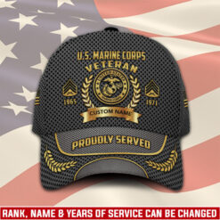 US Marine Corps, Never Retreat, Never Surrender - Classic Cap