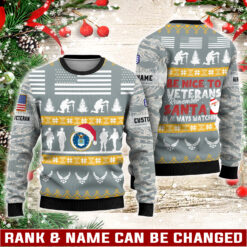 US Air Force , Lest We Forget - Knitted Sweater