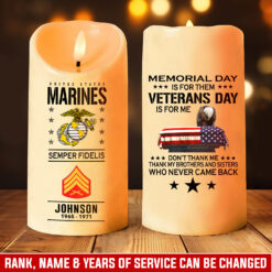 US Marine Corps - LED Candle