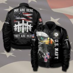 US Navy, I Walked The Walk - Bomber Jacket