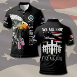 US Air Force , Once An Airman, Always An Airman - Polo Shirt