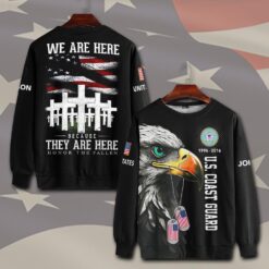 US Coast Guard, E 5 Red - Sweatshirt