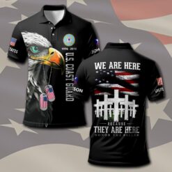 US Coast Guard, Defender of Freedom - Polo Shirt