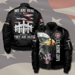 US Marine Corps, Freedom Over Fear - Bomber Jacket