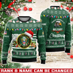 US Army, E 6 Army Staff Sergeant - Knitted Sweater