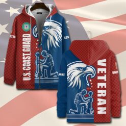 US Coast Guard, Freedom Isn't Free - Zip Hoodie