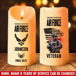 US Air Force , O 6 Air Force Colonel - LED Candle