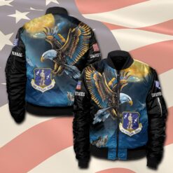Air National Guard, E 8 Air Force First Sergeant - Bomber Jacket