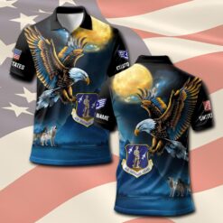 Air National Guard, E 8 Air Force Senior Master Sergeant - Polo Shirt