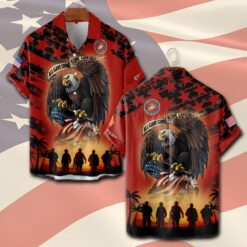 US Marine Corps, E 4 Marines Corporal - Short Sleeve Button Shirt