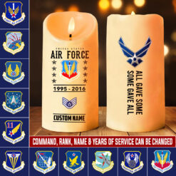 Air Force Command, O 6 Air Force Colonel - LED Candle