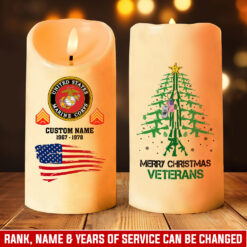 US Marine Corps, E 4 Marines Corporal - LED Candle