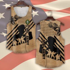 US Army, American By Birth, Veteran By Choice - Tank-Top