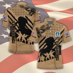 US Air Force , Always Remember, Never Forget - Polo Shirt