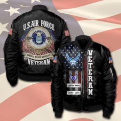 US Air Force , No One Fights Alone - Bomber Jacket