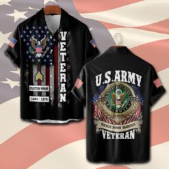 US Army, E 8 Army Master Sergeant - Short Sleeve Button Shirt