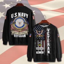 US Navy, E 7 Red - Sweatshirt