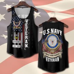 US Navy, Honor, Duty, Service - Tank-Top