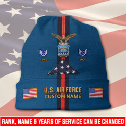US Air Force , Remember - Honor - Respect - Full-Printed Beanie Hat