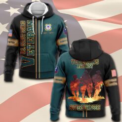 US Coast Guard, E 5 Red - Hoodie