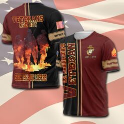 US Marine Corps, E 7 Marines Gunnery Sergeant - T-Shirt