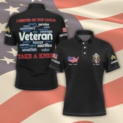 US Army, E 3 Army Private First Class - Polo Shirt