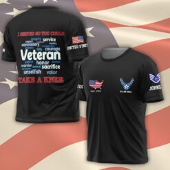 US Air Force , E 7 Air Force Master Sergeant - T-Shirt