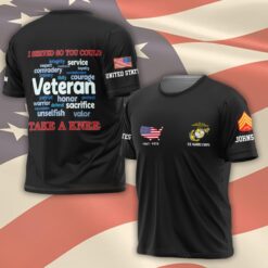 US Marine Corps, Freedom Over Fear - T-Shirt