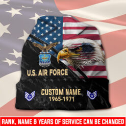 US Air Force , E 5 Air Force Staff Sergeant - Full-Printed Beanie Hat