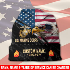 US Marine Corps, No One Fights Alone - Full-Printed Beanie Hat