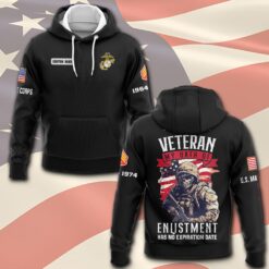 US Marine Corps, Never Retreat, Never Surrender - Hoodie