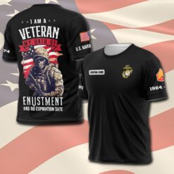 US Marine Corps, No One Gets Left Behind - T-Shirt