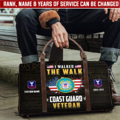 US Coast Guard, Remember - Honor - Respect - Travel Bag - Size L: 20.4 x 9.4 x 10.2 inches