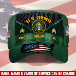 US Army, E 5 Army Sergeant - Military Cap