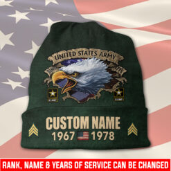 US Army, No One Fights Alone - Full-Printed Beanie Hat