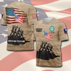 US Coast Guard, E 7 Gold - T-Shirt