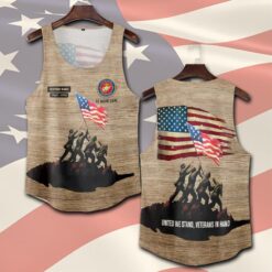 US Marine Corps, No One Fights Alone - Tank-Top